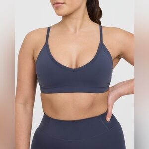 Oner Active Timeless Strappy Bralette in the color Slate Blue - Medium